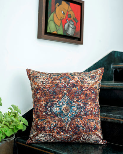 Cushions living room | cushion cover 45x45 cm | pillowcase | decorative cushions | cushion cover | cotton | hand block printed( pack of 2 )