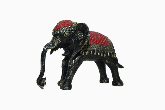 Handmade Decorative Elephant | Metal Showpiece | Tabletop statue | Home And Office Decoration