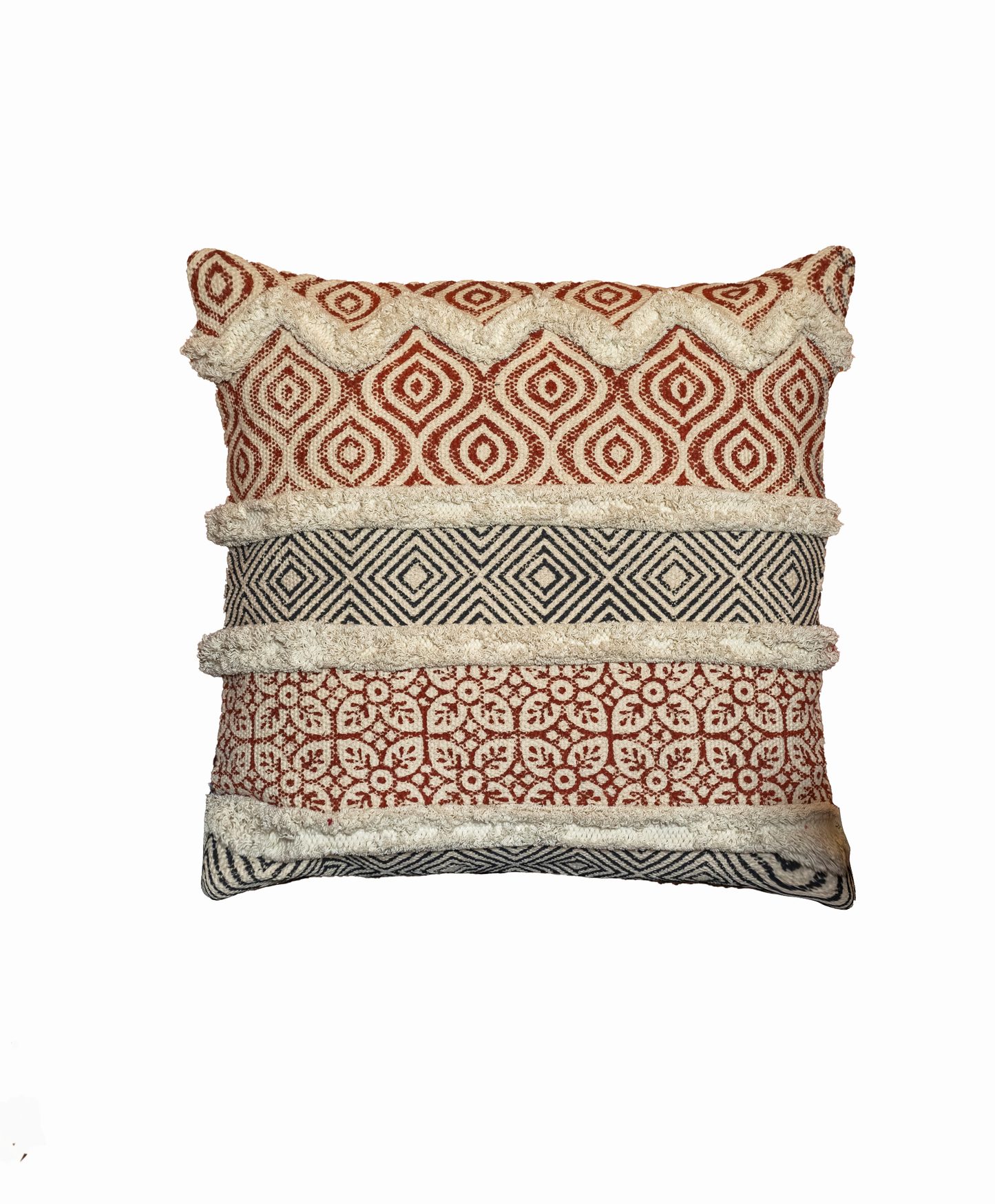 Cushions living room | cushion cover 45x45 cm | pillowcase | decorative cushions | cushion cover | cotton | hand block printed