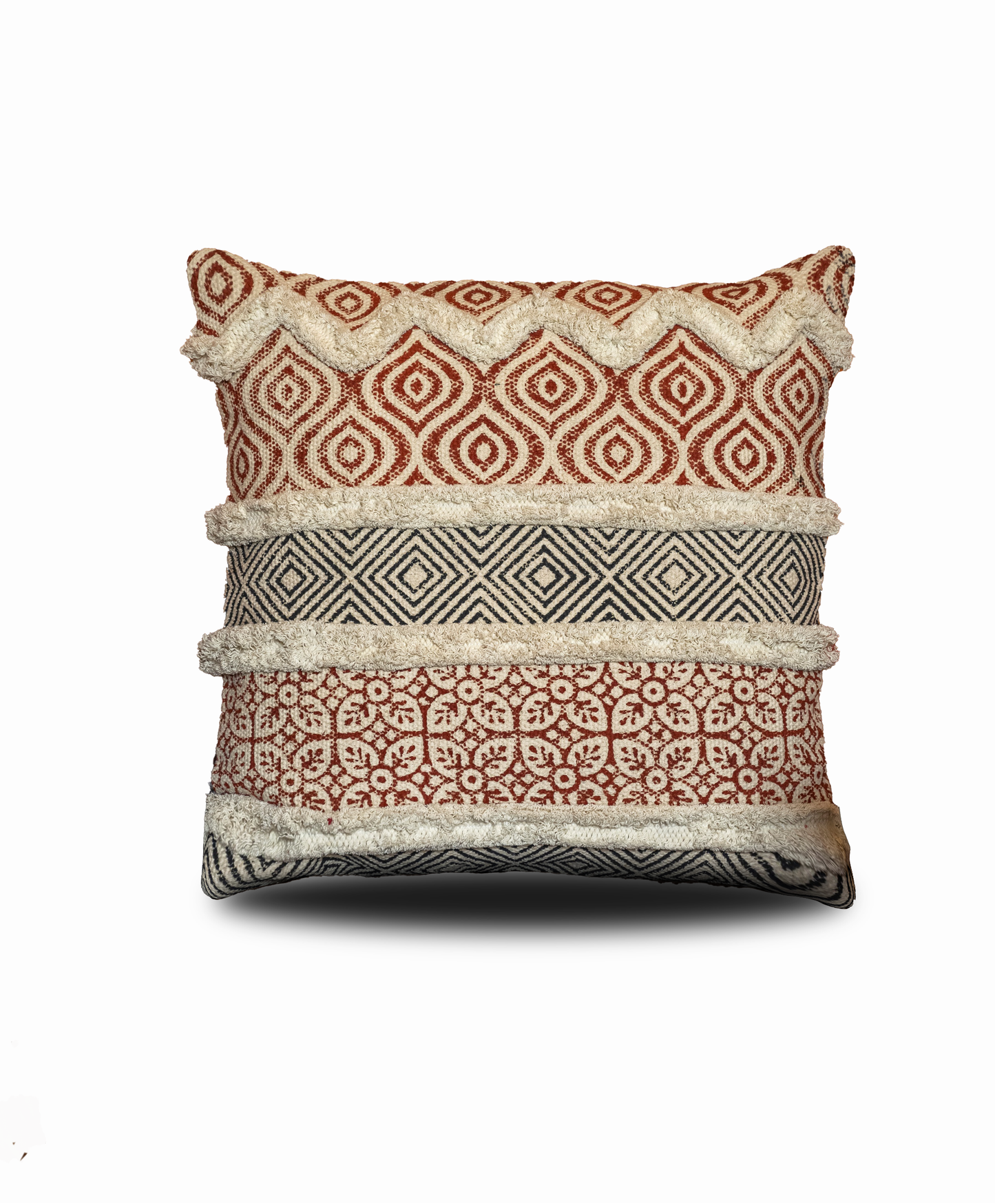 Cushions living room | cushion cover 45x45 cm | pillowcase | decorative cushions | cushion cover | cotton | hand block printed