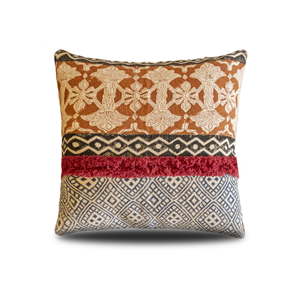 Cushions living room | cushion cover 45x45 cm | pillowcase | decorative cushions | cushion cover | cotton | hand block printed( pack of 2 )