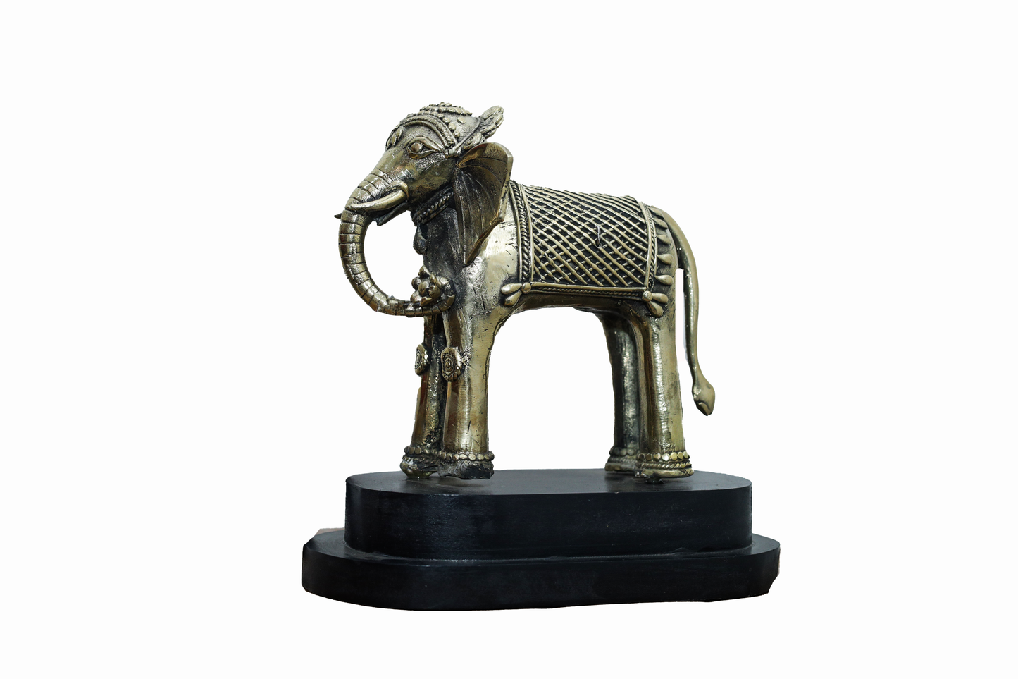 Metal Decorative Elephant | Handmade Showpiece | Tabletop statue | Home And Office Deco