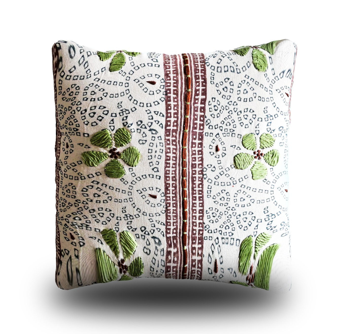 Cushions living room | cushion cover 45x45 cm | pillowcase | decorative cushions | cushion cover | cotton | hand block printed ( pack of 2 )